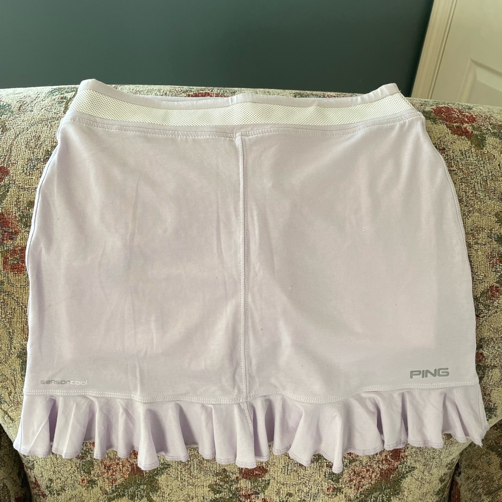 Ping Skort skirt golf tennis purple lilac white S/P